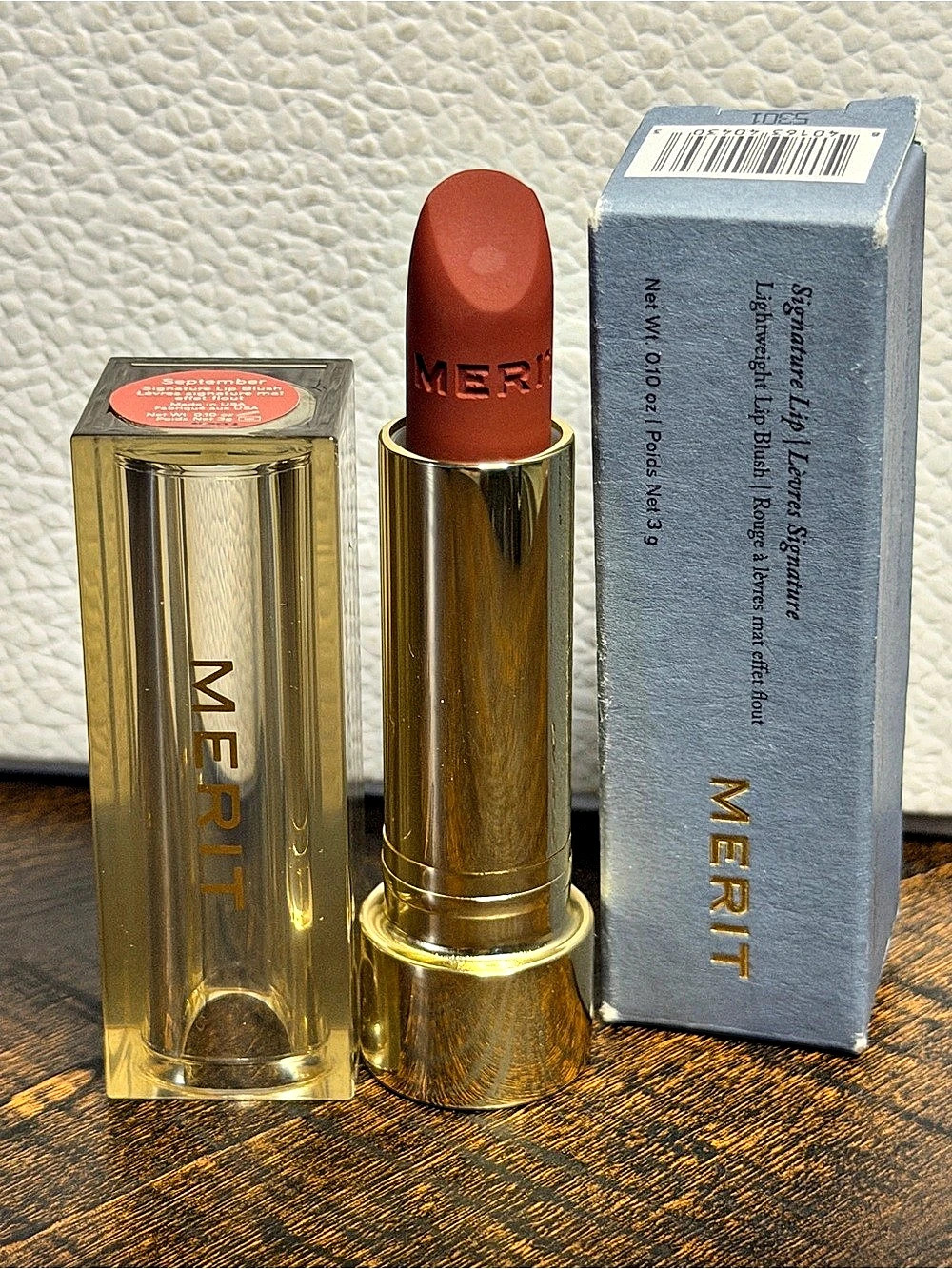 MERIT Signature Lip Lightweight Lip Blush in September
